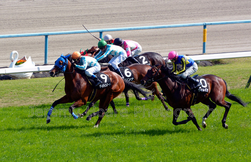 DSC8345-PROC 
 Racing at Kyoto Racecourse, Yodo, on the Keihan line - Y200 entry fee