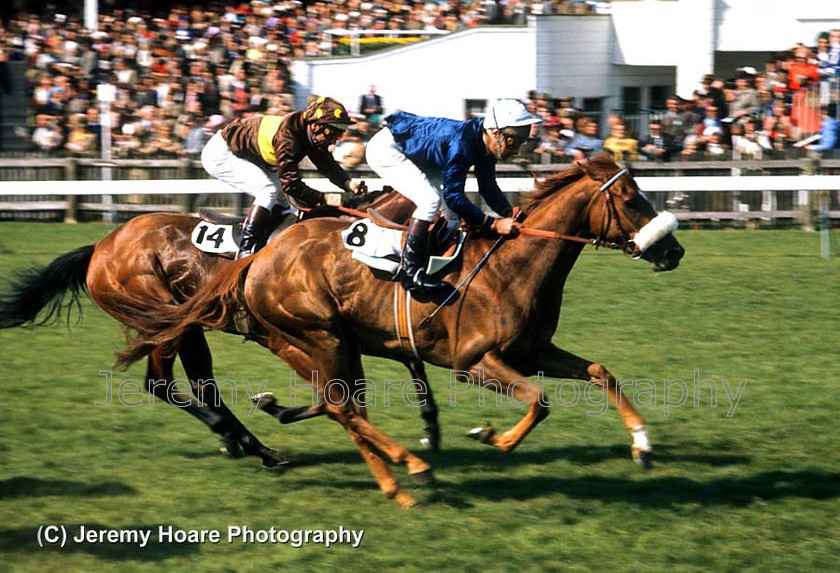 NEW1167-FEB-2020 FB 
 Newmarket and Yves Saint-Martin on the Daniel Wildenstein filly Flying Waters winning the 1,000 Guineas. in 1976