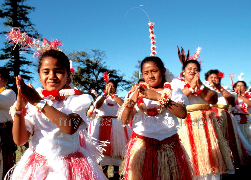 Tonga 
 Children dancing at a festival, Nuku'alofa, Tonga